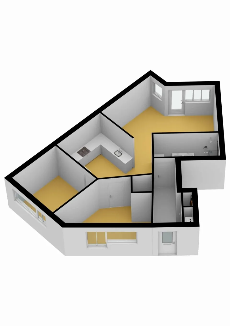 Appartement te koop Galjoen 22 22 Lelystad