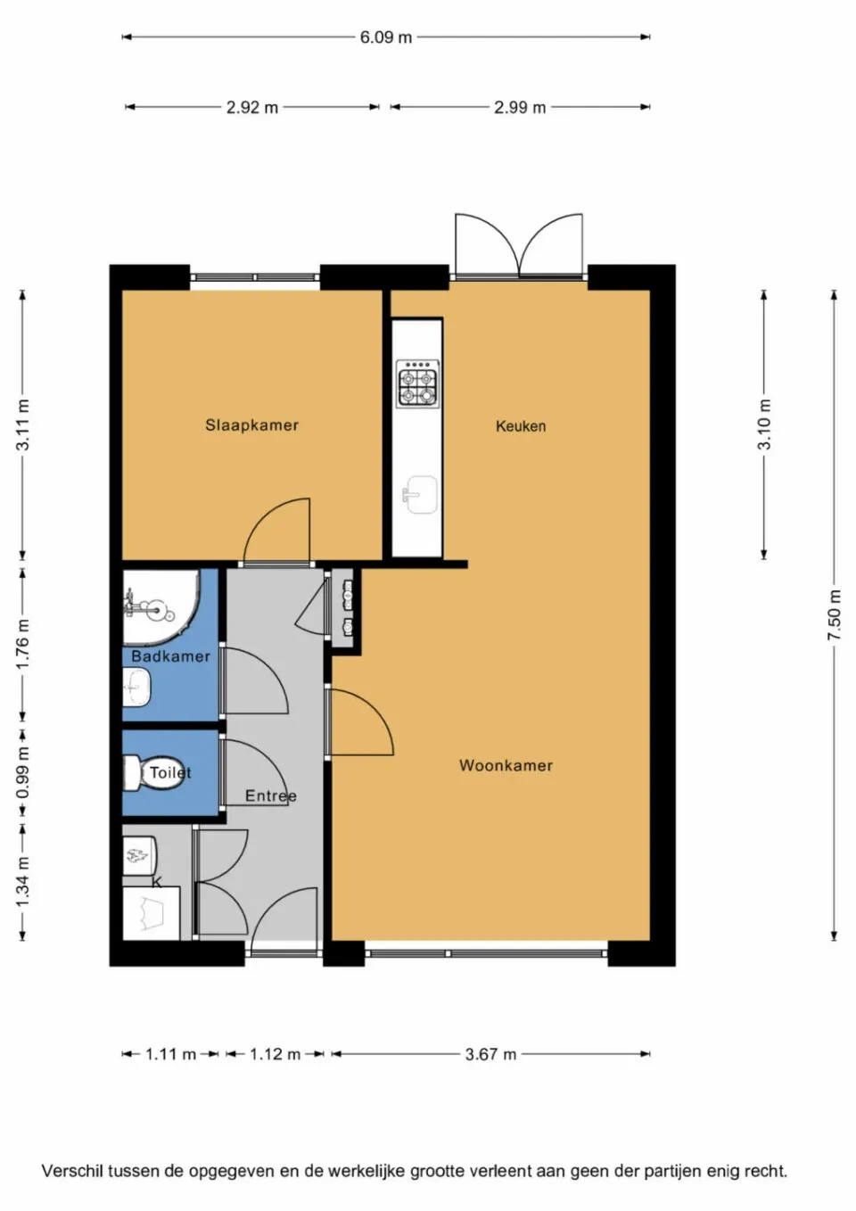 Appartement te koop Pioniersstraat 52 Lelystad