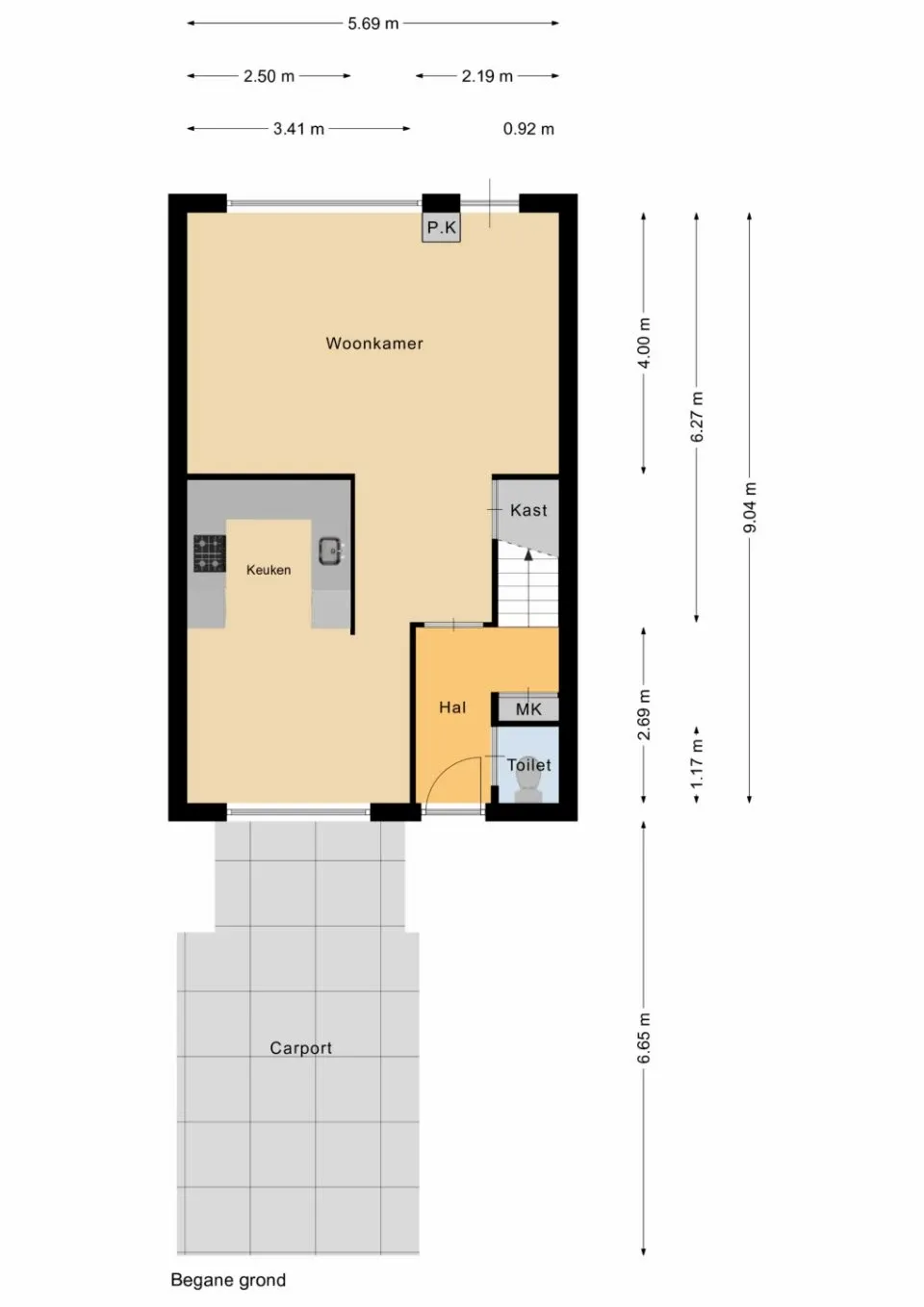 Woonhuis te koop Karveel 45 36 Lelystad