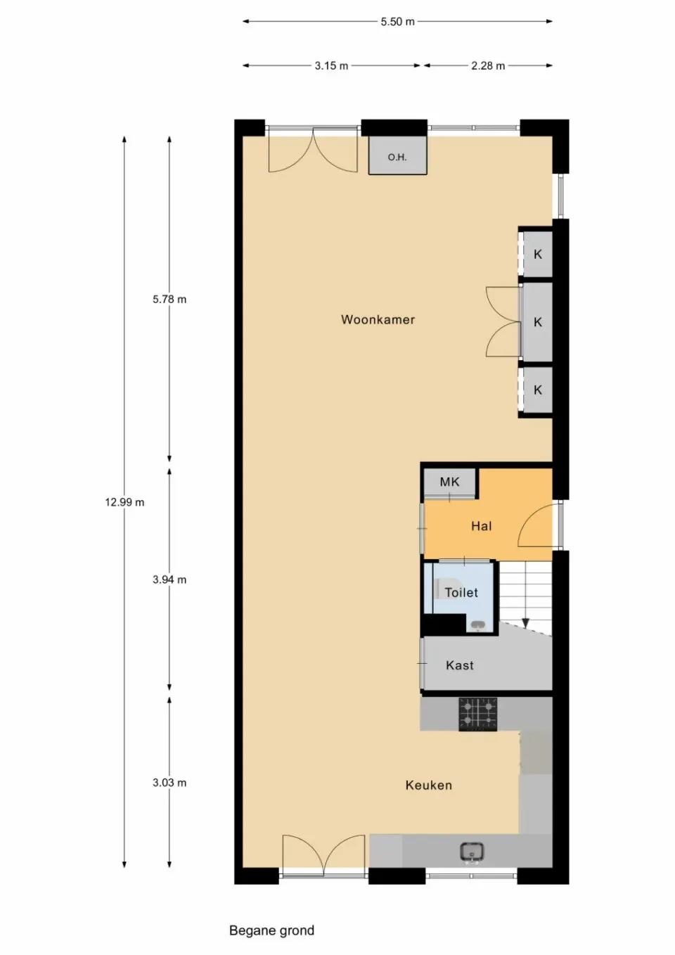 Woonhuis te koop Schootsteek 7 Almere