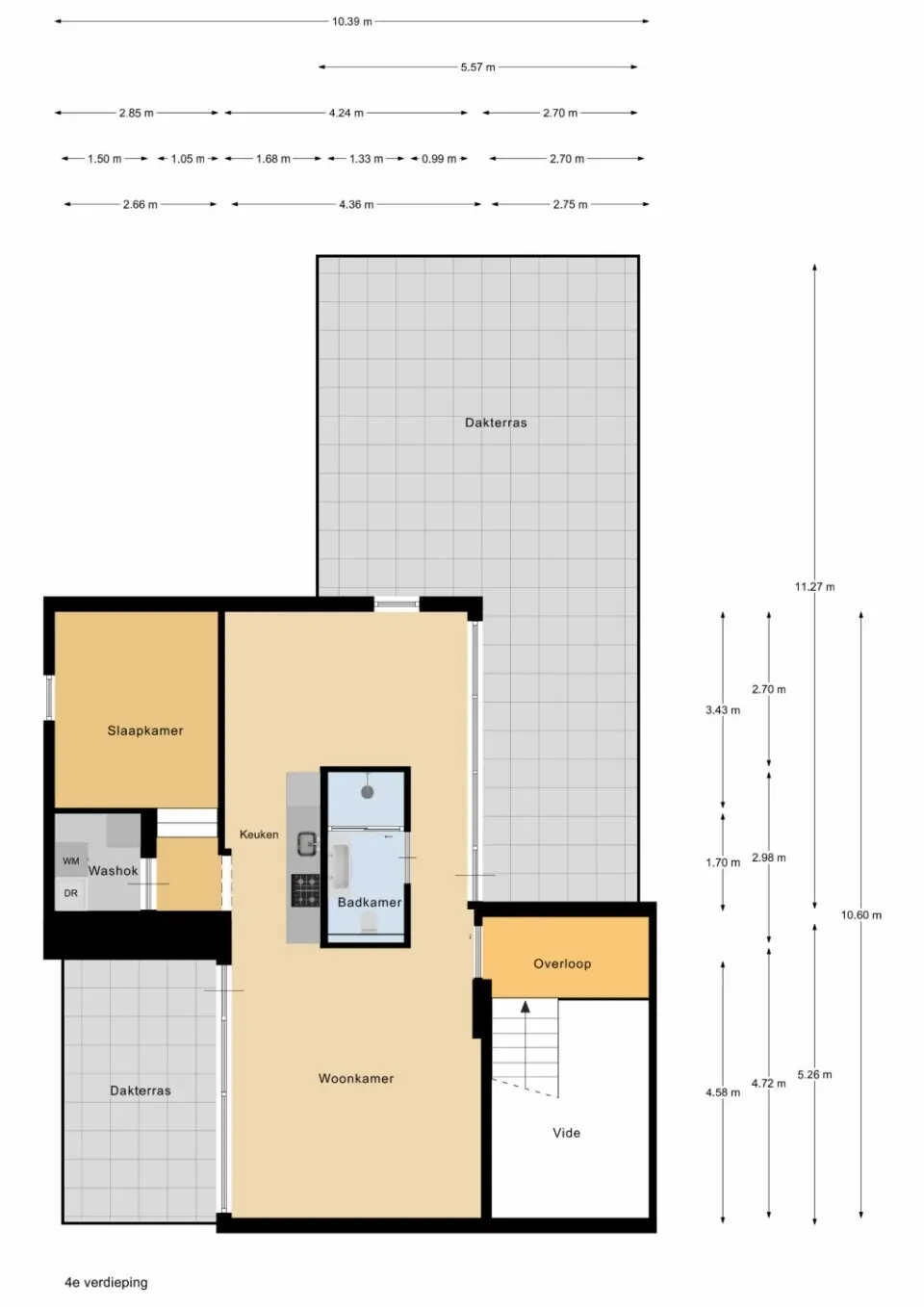 Appartement te koop Waagstraat 77 Lelystad